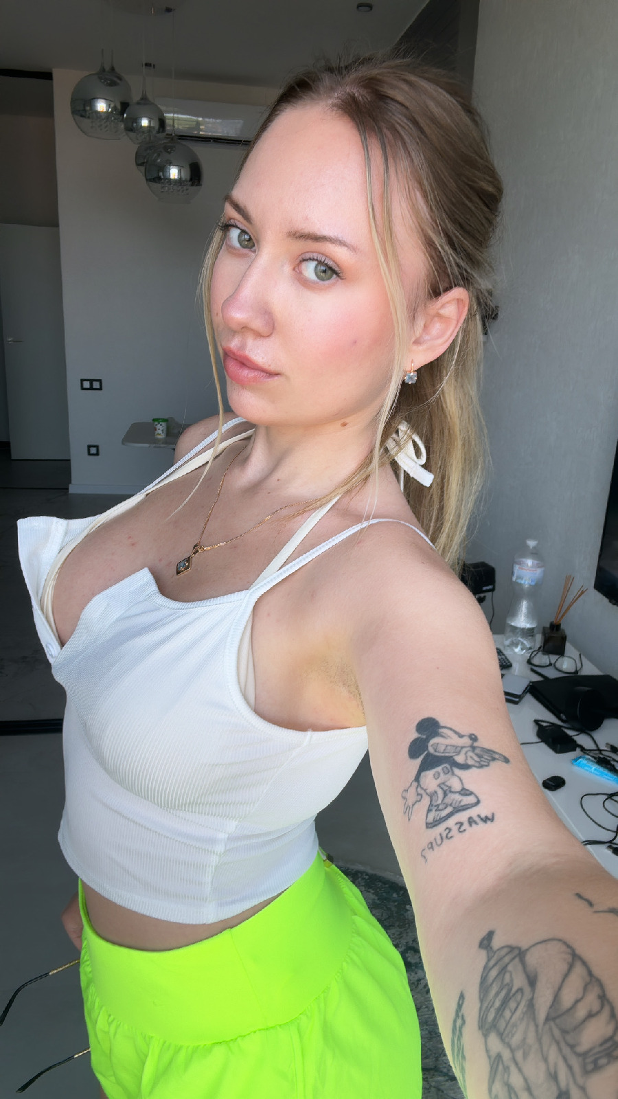 KateV in her underwear in Zhucheng