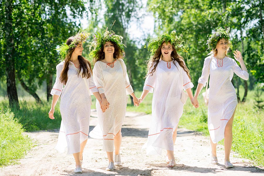 Slavic girls in Zhucheng